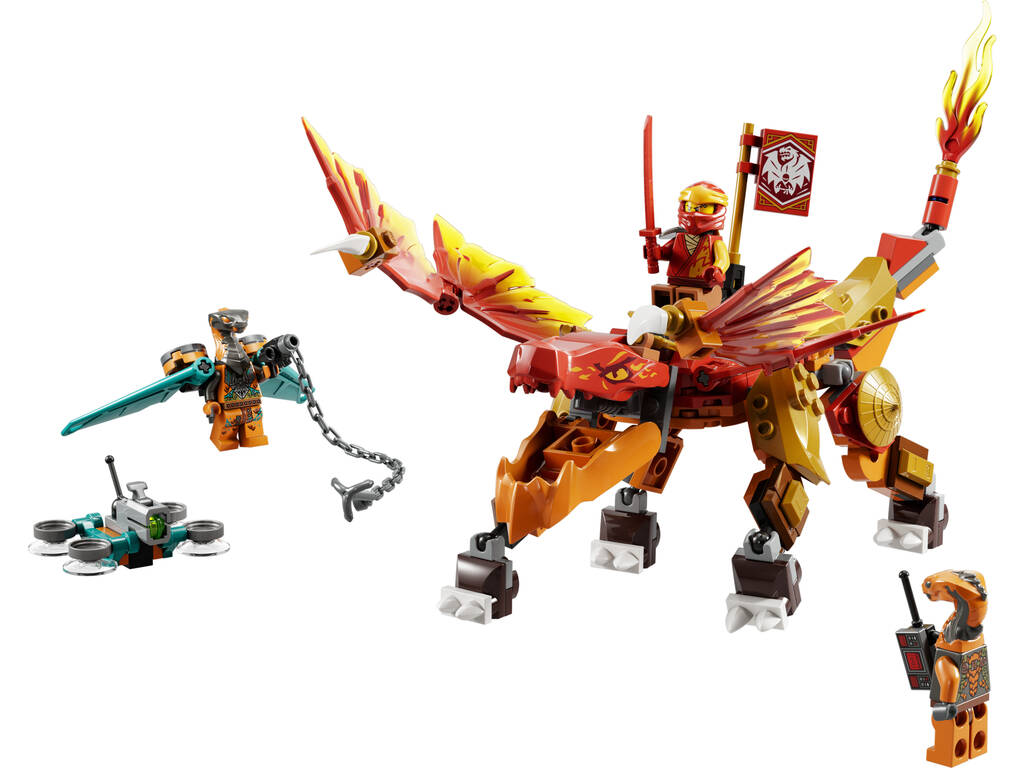 Lego Ninjago Fire Dragon EVO de Kai 71762