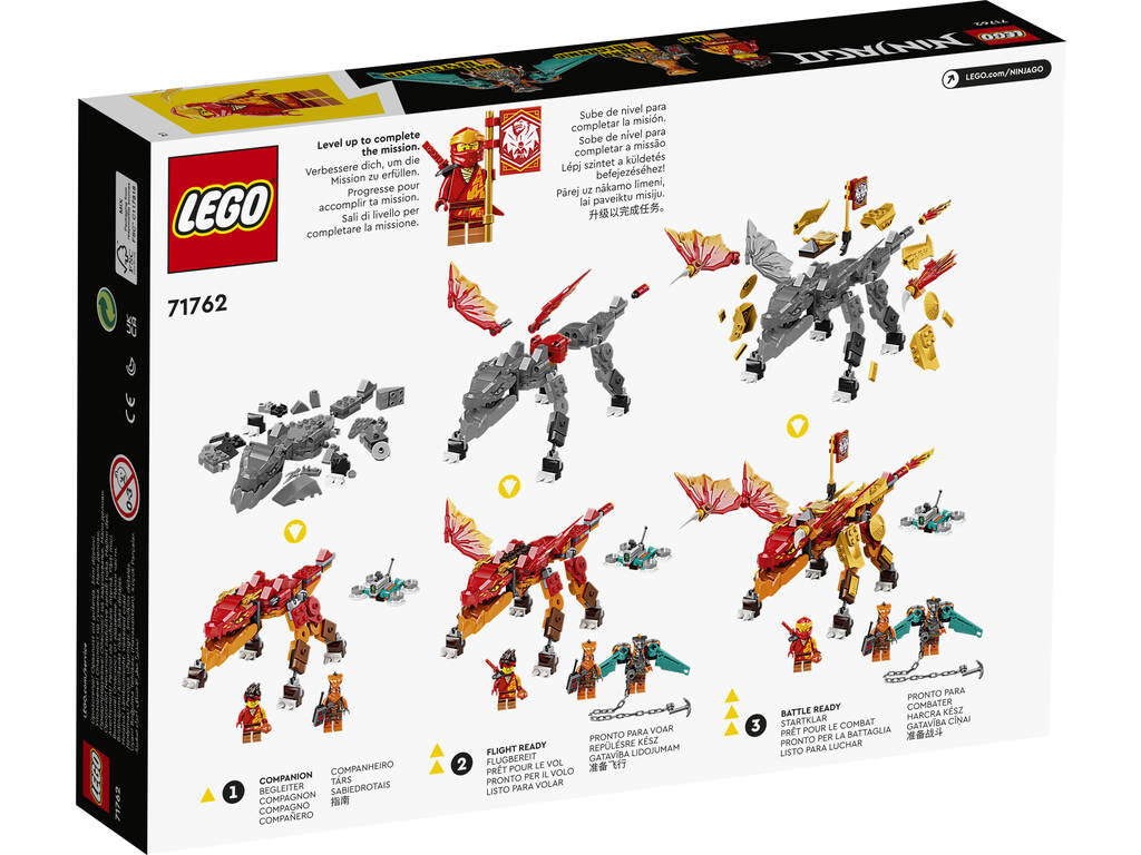 Lego Ninjago Fire Dragon EVO de Kai 71762