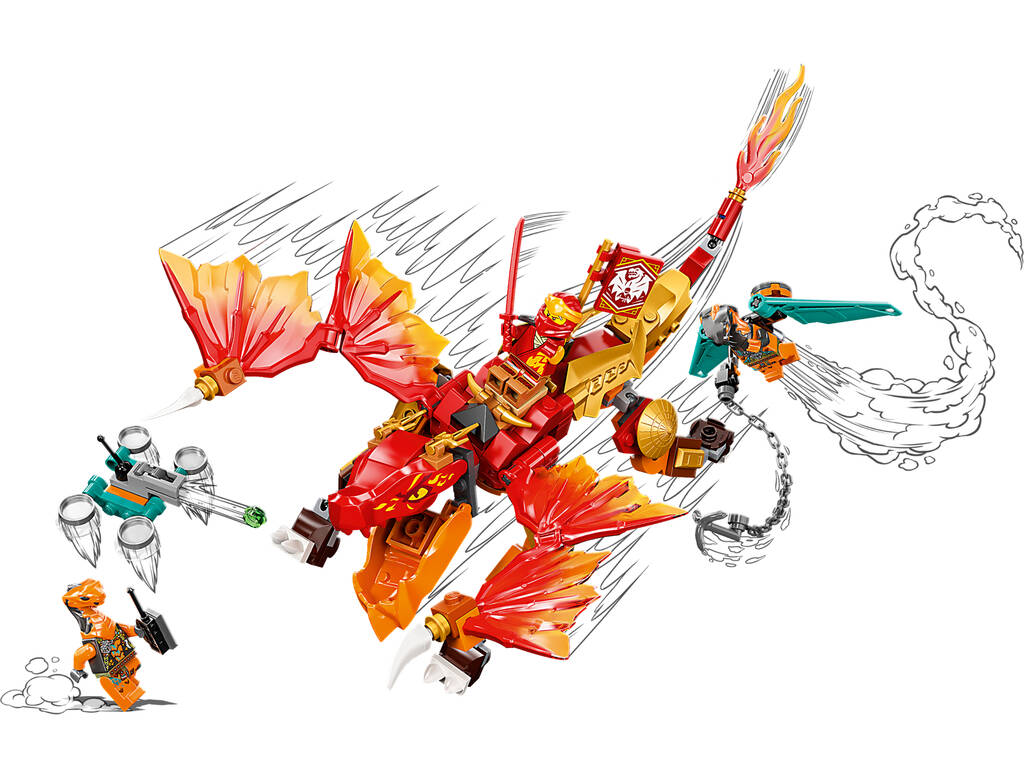 Lego Ninjago Fire Dragon EVO de Kai 71762