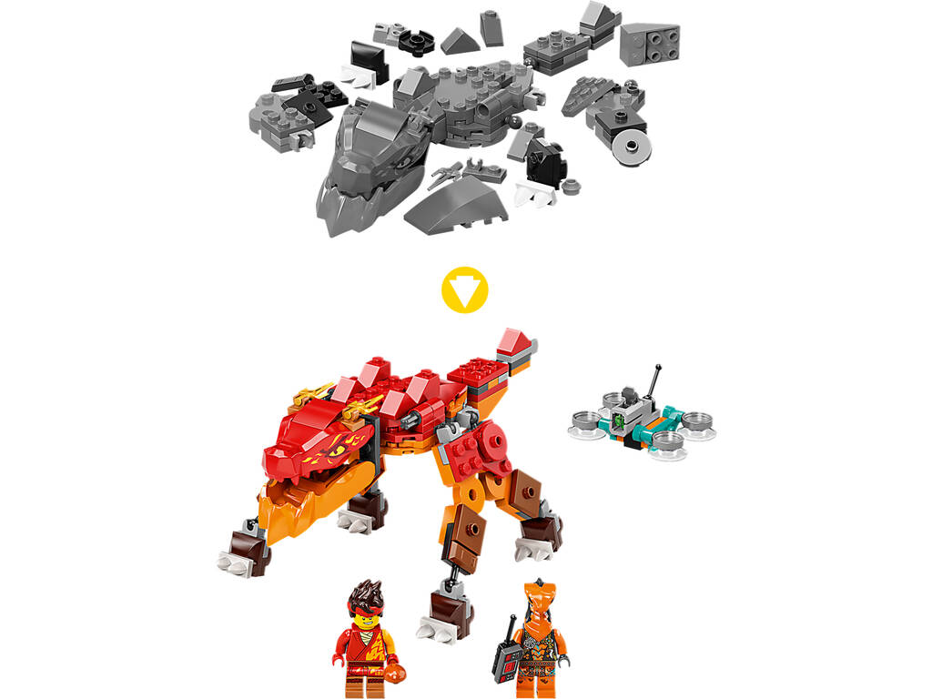 Lego Ninjago Fire Dragon EVO de Kai 71762