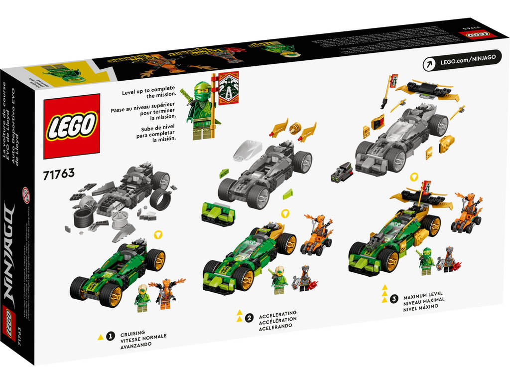 Lego Ninjago Sports Evo de Lloyd 71763