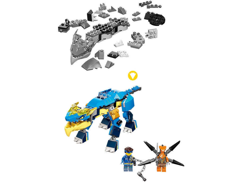 Lego Ninjago Dragão do Trovão EVO de Jay 71760