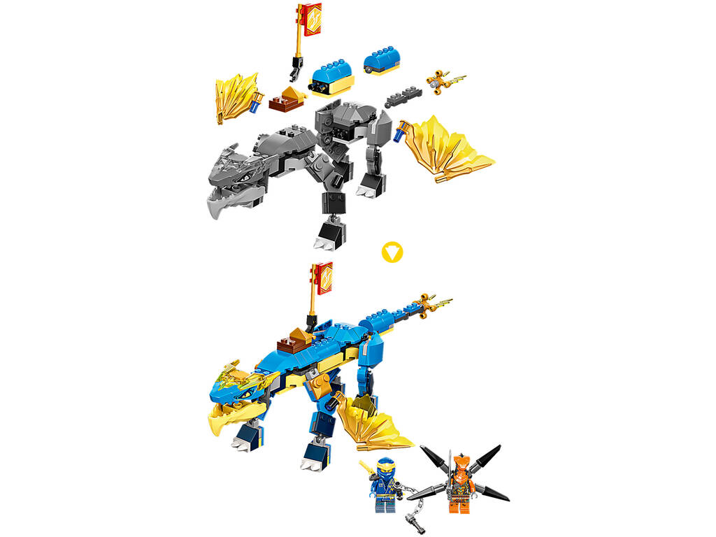 Lego Ninjago Dragão do Trovão EVO de Jay 71760