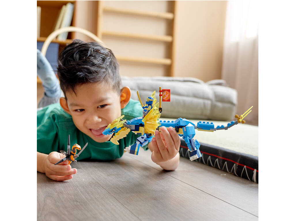 Lego Ninjago Dragão do Trovão EVO de Jay 71760