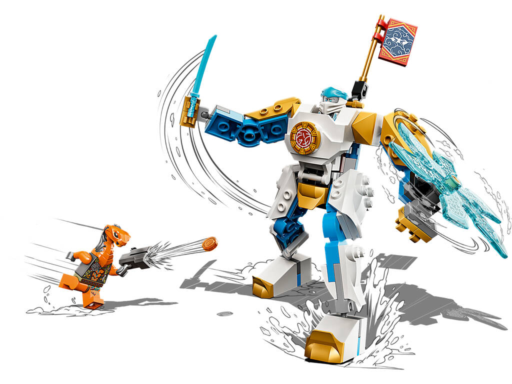Lego Ninjago Mecca Ultima Generazione EVO di Zane 71761
