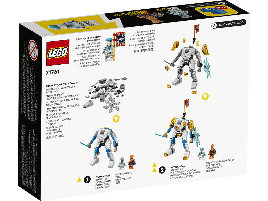Lego Ninjago Mecca Ultima Generazione EVO di Zane 71761