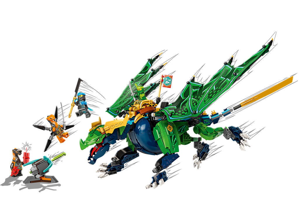 Lego Ninjago Dragão Lendário de Lloyd 71766