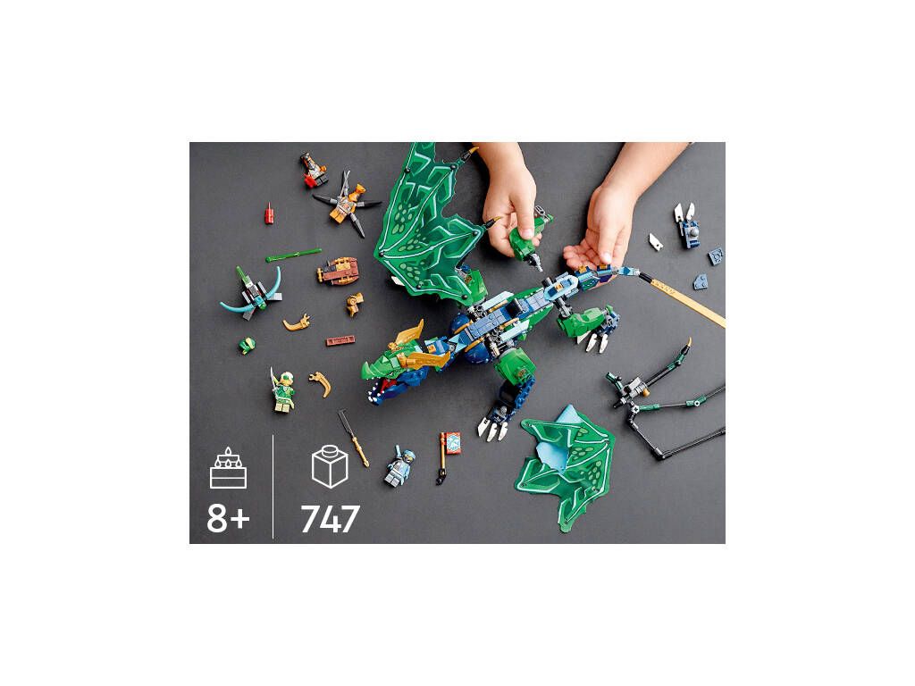 Lego Ninjago Dragão Lendário de Lloyd 71766