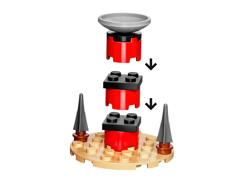 Lego Ninjago Allenamento di Spinjitzu di Kai 70688