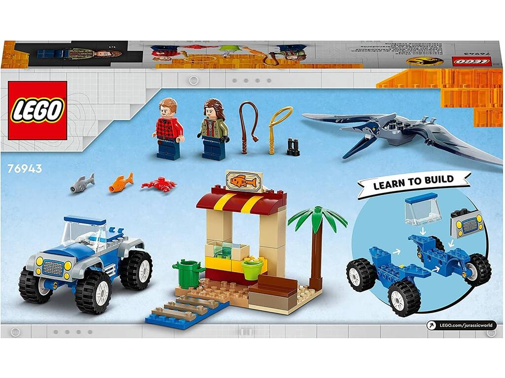 Lego Jurassic World Pteranodon Hunt 76943