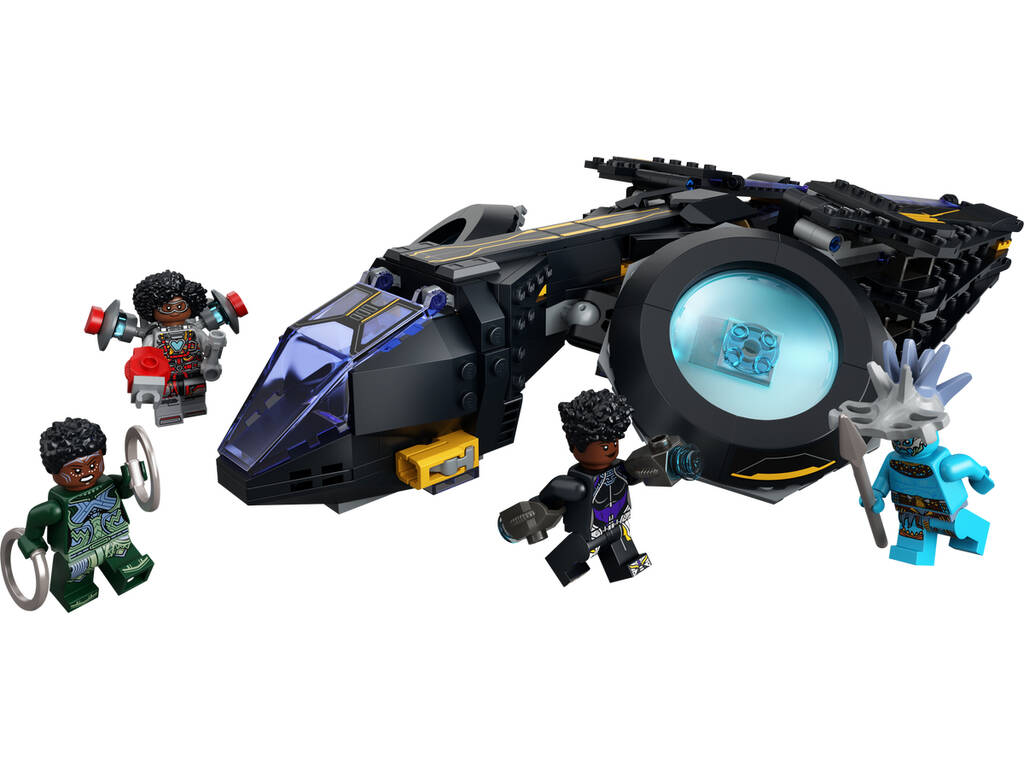 Lego Marvel Black Panther Wakanda Forever Sunbird di Shuri 76211