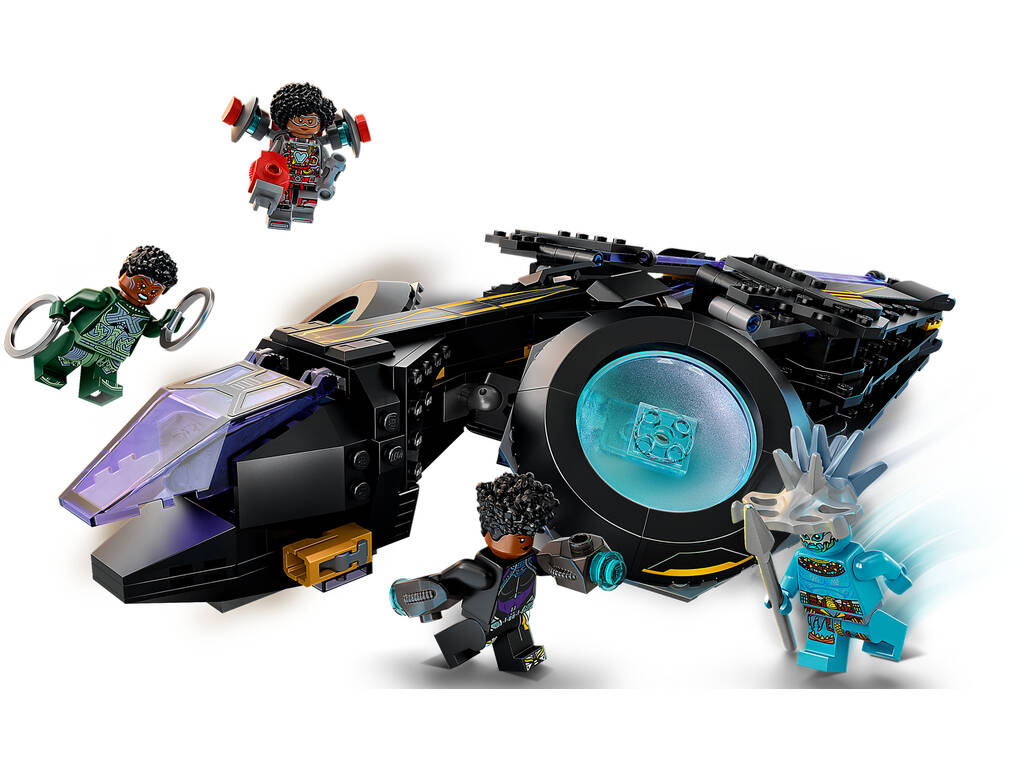 Lego Marvel Black Panther Wakanda Forever Sunbird di Shuri 76211