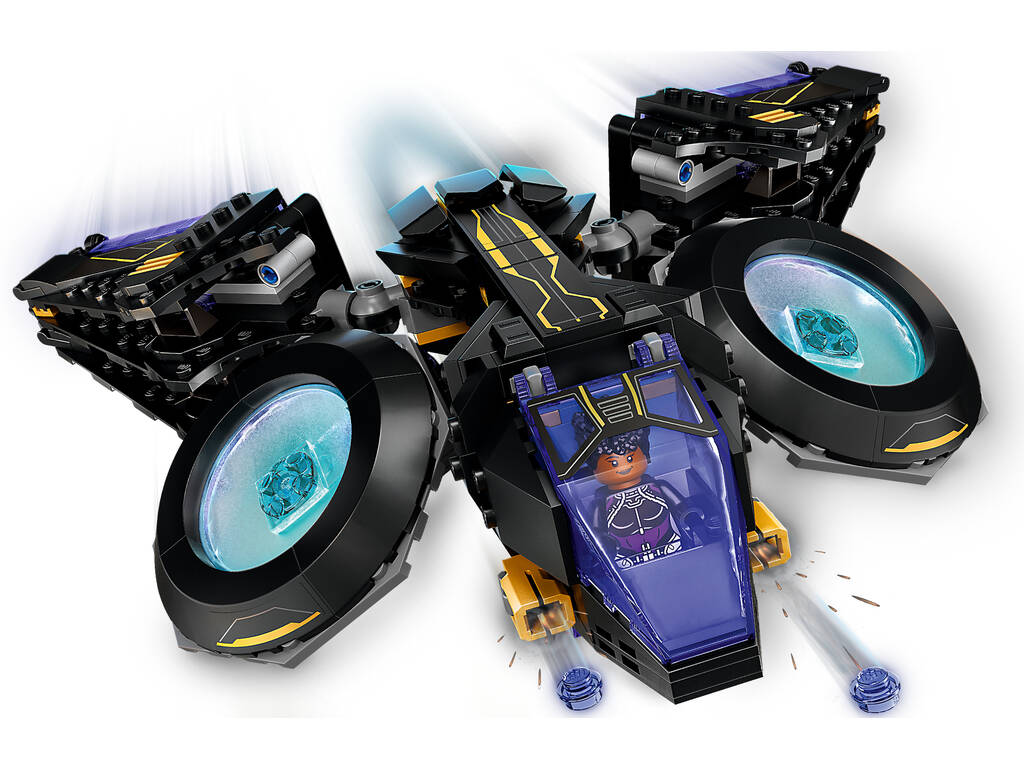 Lego Marvel Black Panther Wakanda Forever Sunbird di Shuri 76211