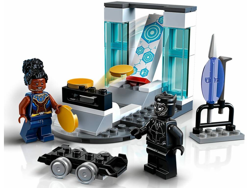 Lego Marvel Black Panther Laboratorio di Shuri 76212