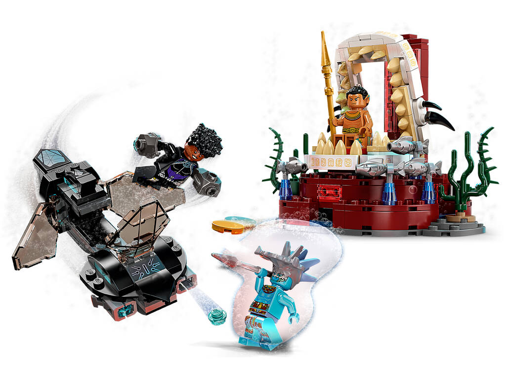 Lego Marvel Black Panther Wakanda Forever King Salle du trône de Namor 76213