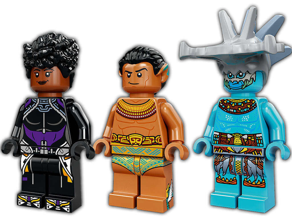 Lego Marvel Black Panther Wakanda Forever King Salle du trône de Namor 76213
