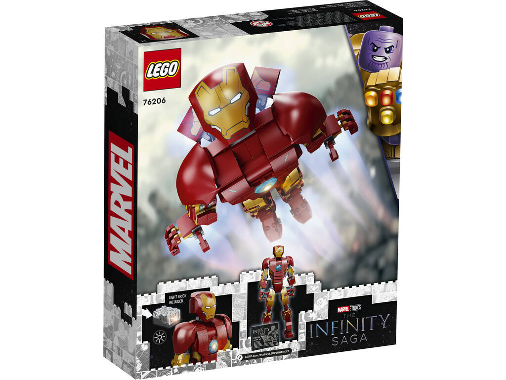 Lego Marvel Figurine Iron Man 76206