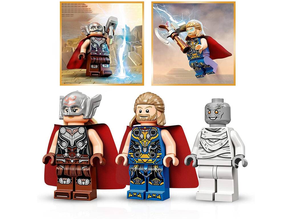 Lego Marvel Thor Love And Thunder Attacco a Nuova Asgard 76207