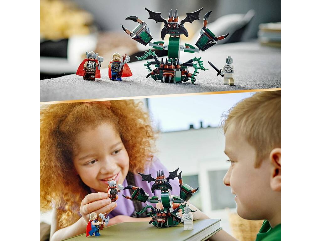 Lego Marvel Thor Love And Thunder Attacco a Nuova Asgard 76207