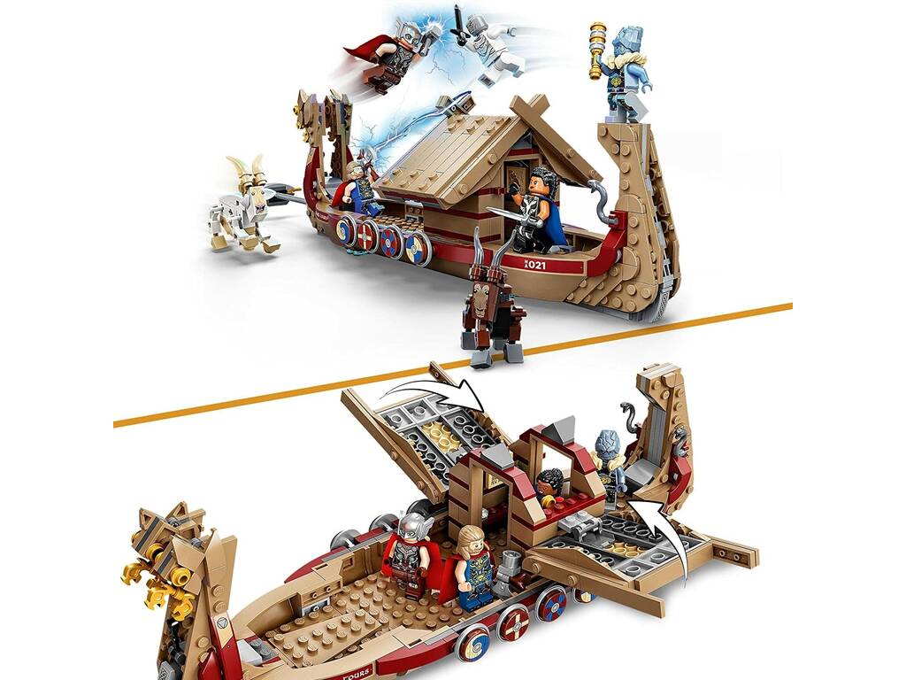 Lego Marvel Thor Love And Thunder Nave Caprina 76208