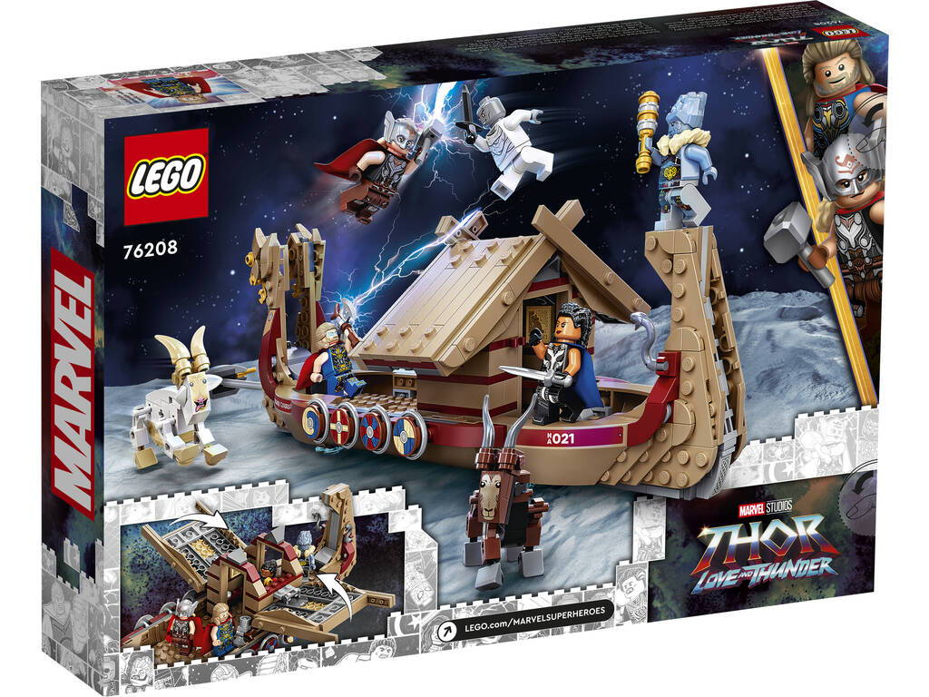 Lego Marvel Thor Love And Thunder Nave Caprina 76208