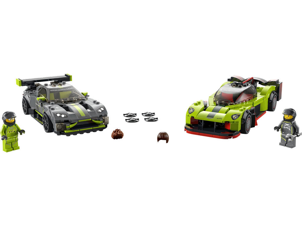 Lego Speed Champions Aston Martin Valkyrie AMR Pro et Aston Martin Vantage GT3 76910