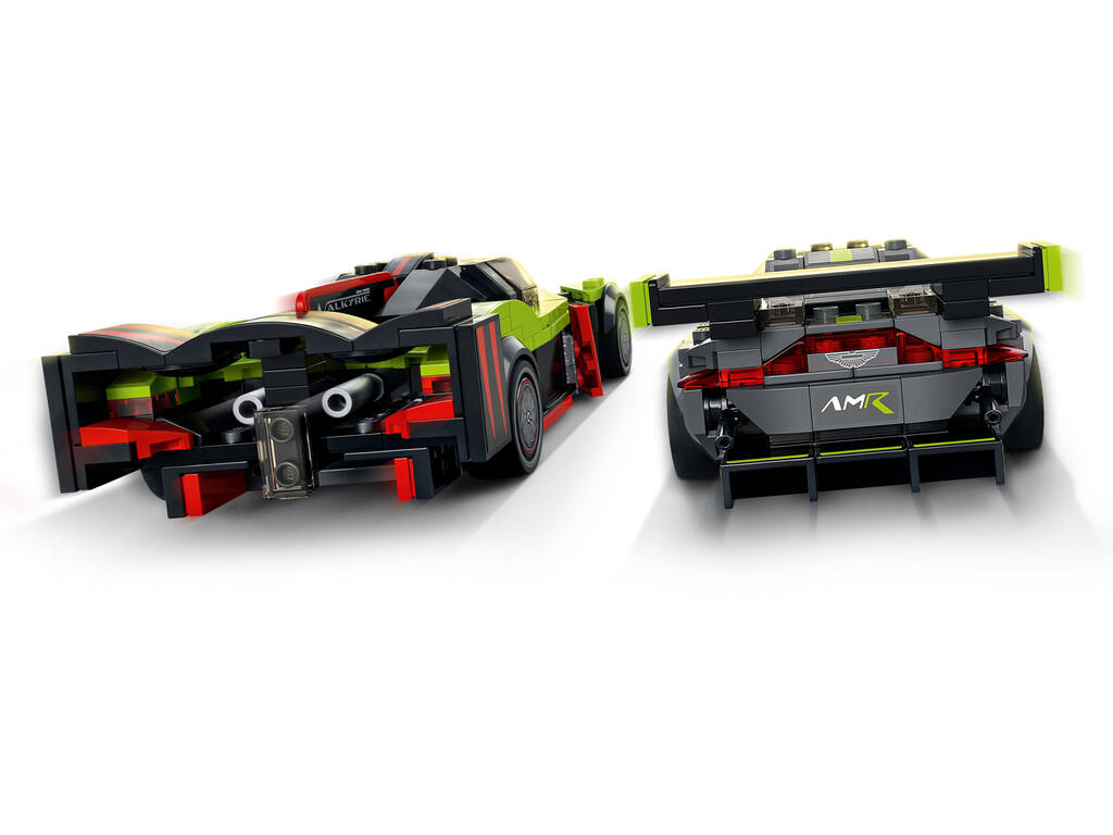 Lego Speed Champions Aston Martin Valkyrie AMR Pro et Aston Martin Vantage GT3 76910