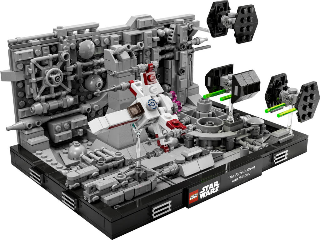 Lego Star Wars Diorama: Attacco alla Morte Nera 75329