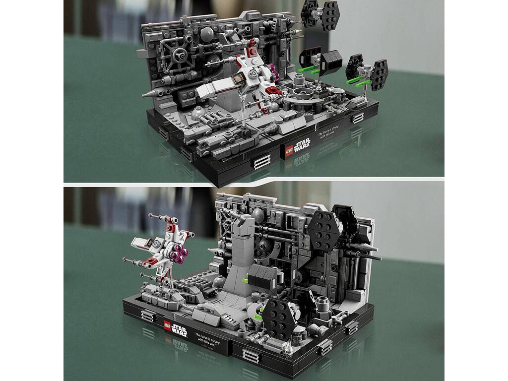 Lego Star Wars Diorama: Attacco alla Morte Nera 75329