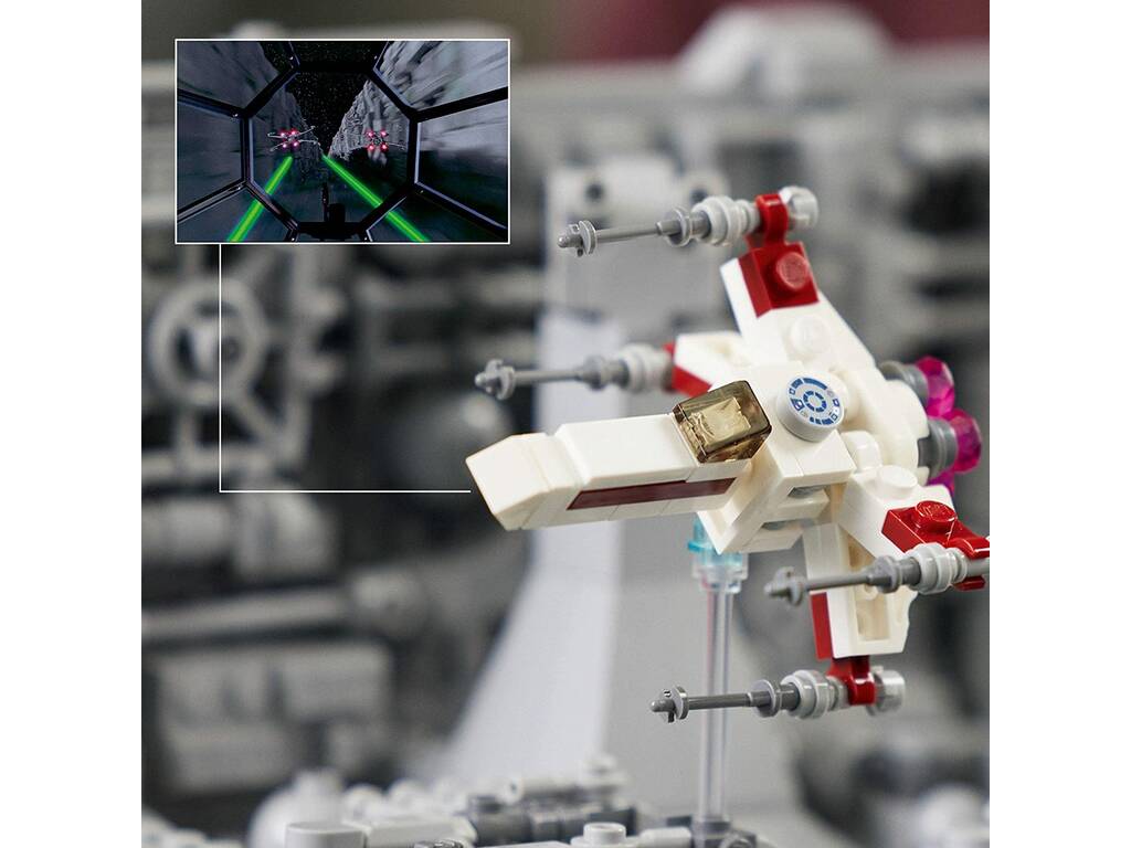 Lego Star Wars Diorama: Attacco alla Morte Nera 75329