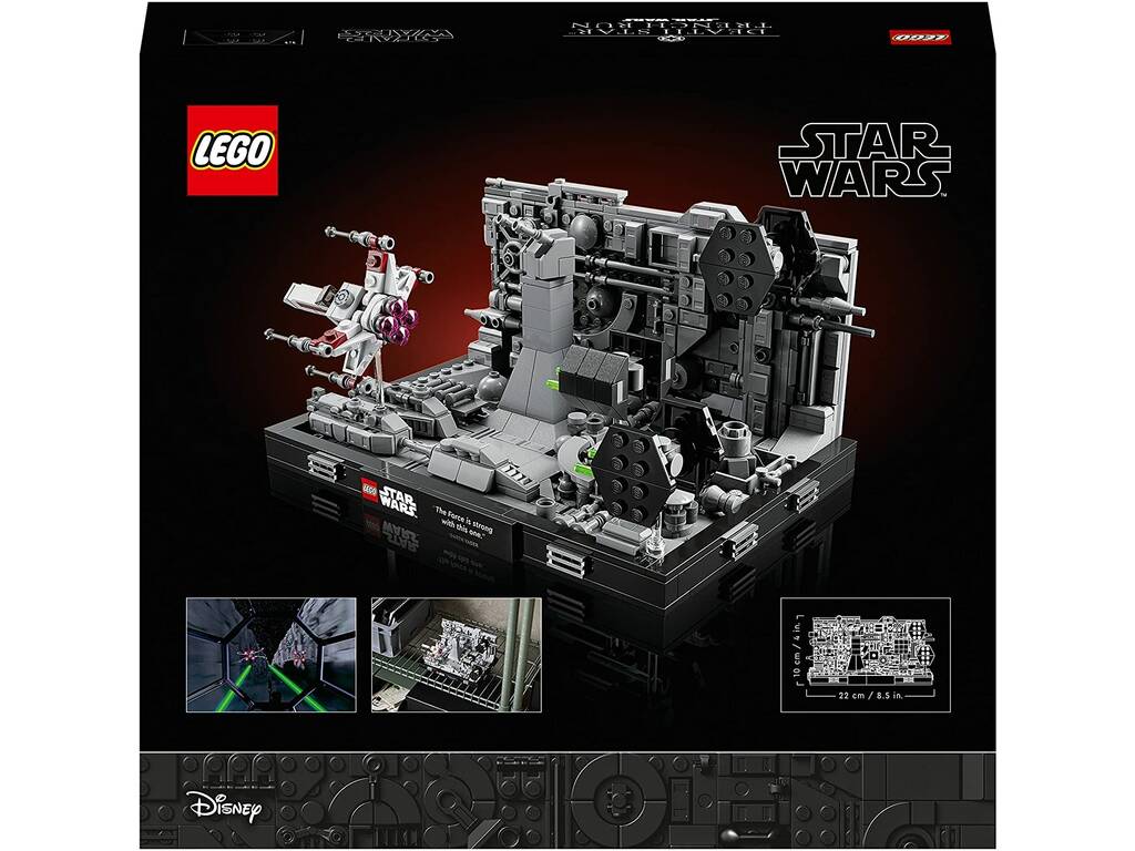 Lego Star Wars Diorama: Attacco alla Morte Nera 75329