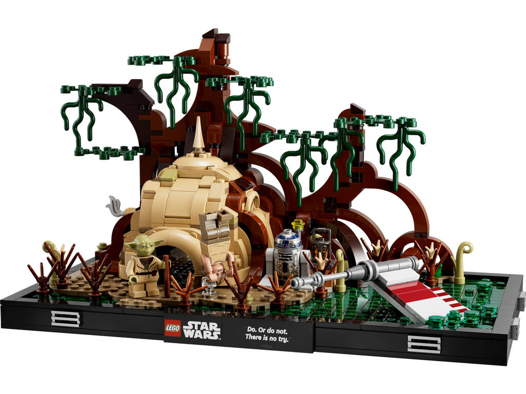 Lego Star Wars Diorama: Addestramento Jedi su Dagobah 75330