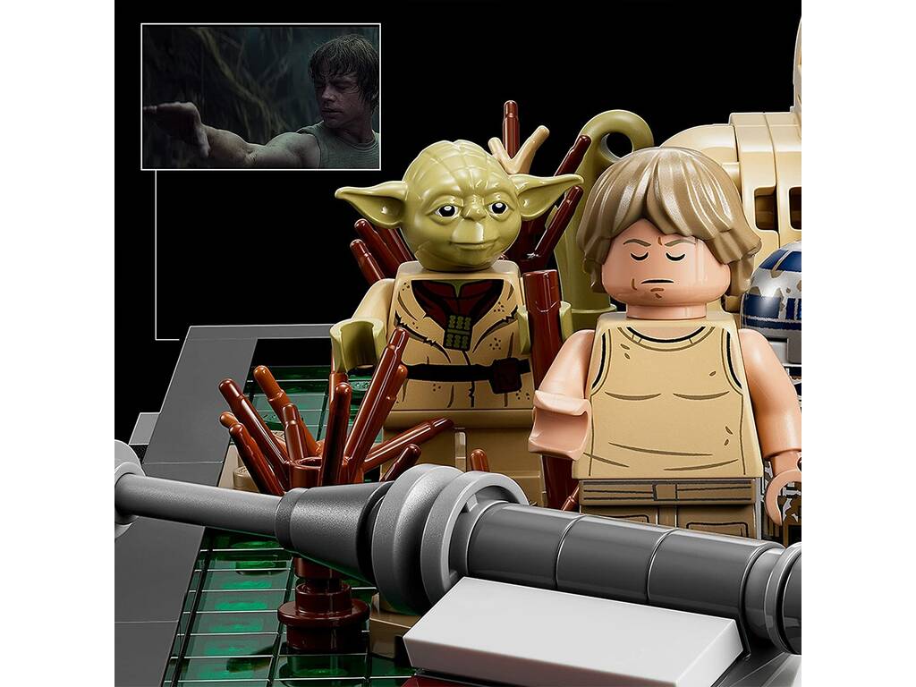 Lego Star Wars Diorama: Addestramento Jedi su Dagobah 75330