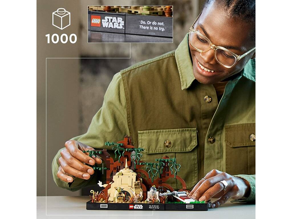 Lego Star Wars Diorama: Addestramento Jedi su Dagobah 75330