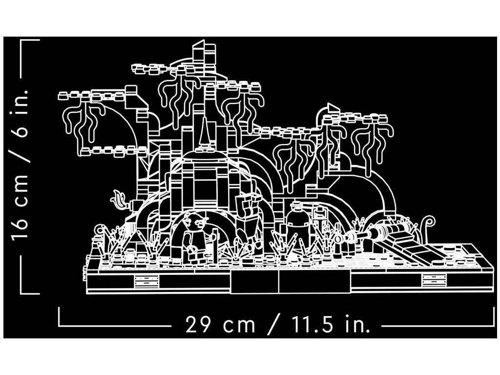 Lego Star Wars Diorama: Addestramento Jedi su Dagobah 75330