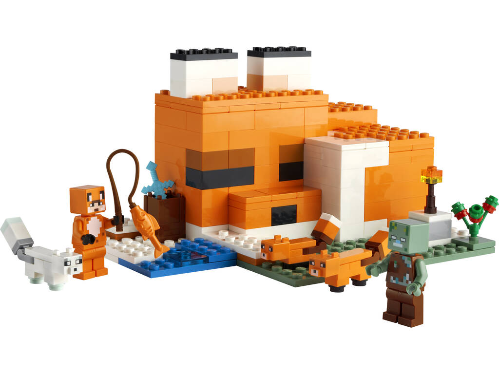 Lego Minecraft O Refúgio da Raposa 21178