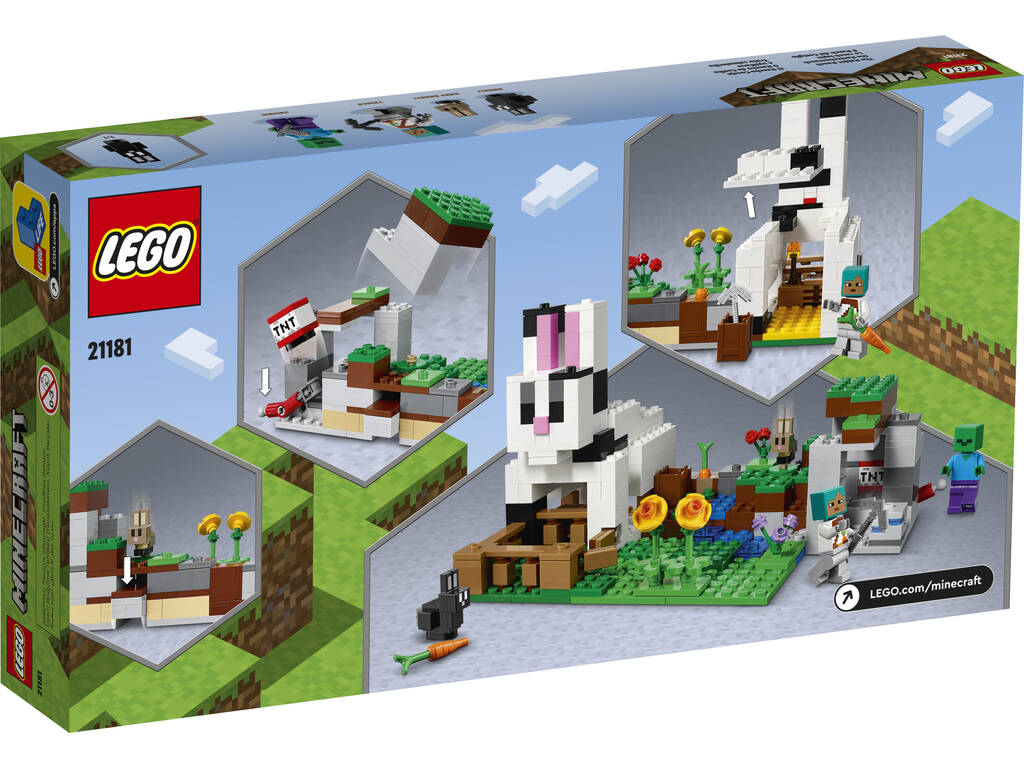 Lego Minecraft Il ranch dei coniglietti 21181
