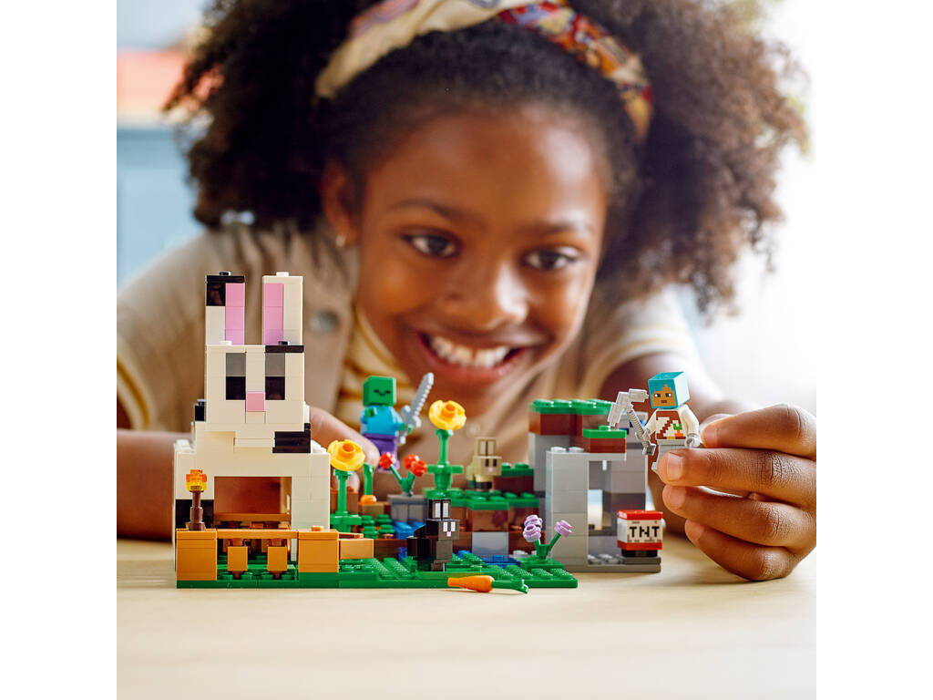 Lego Minecraft Il ranch dei coniglietti 21181