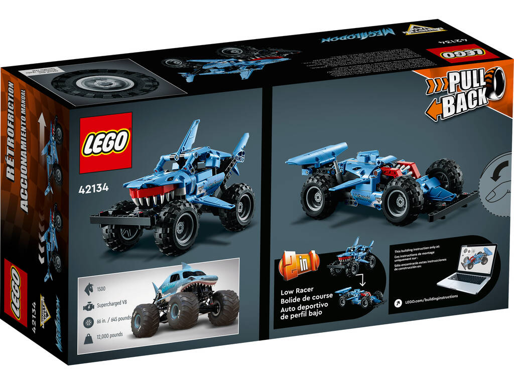 Lego Technic Monster Jam Megalodon 42134