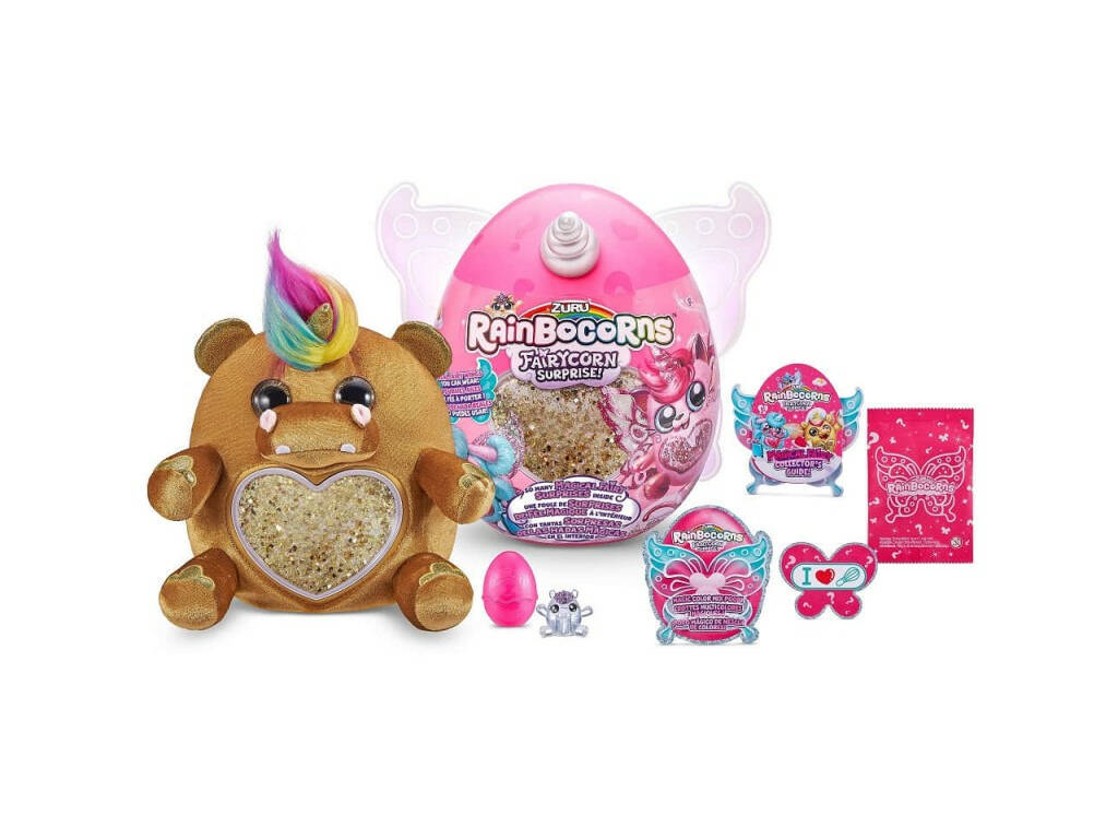 Rainbocorns Fairycorn Oeuf Géant Surprise Bizak 6236 9238