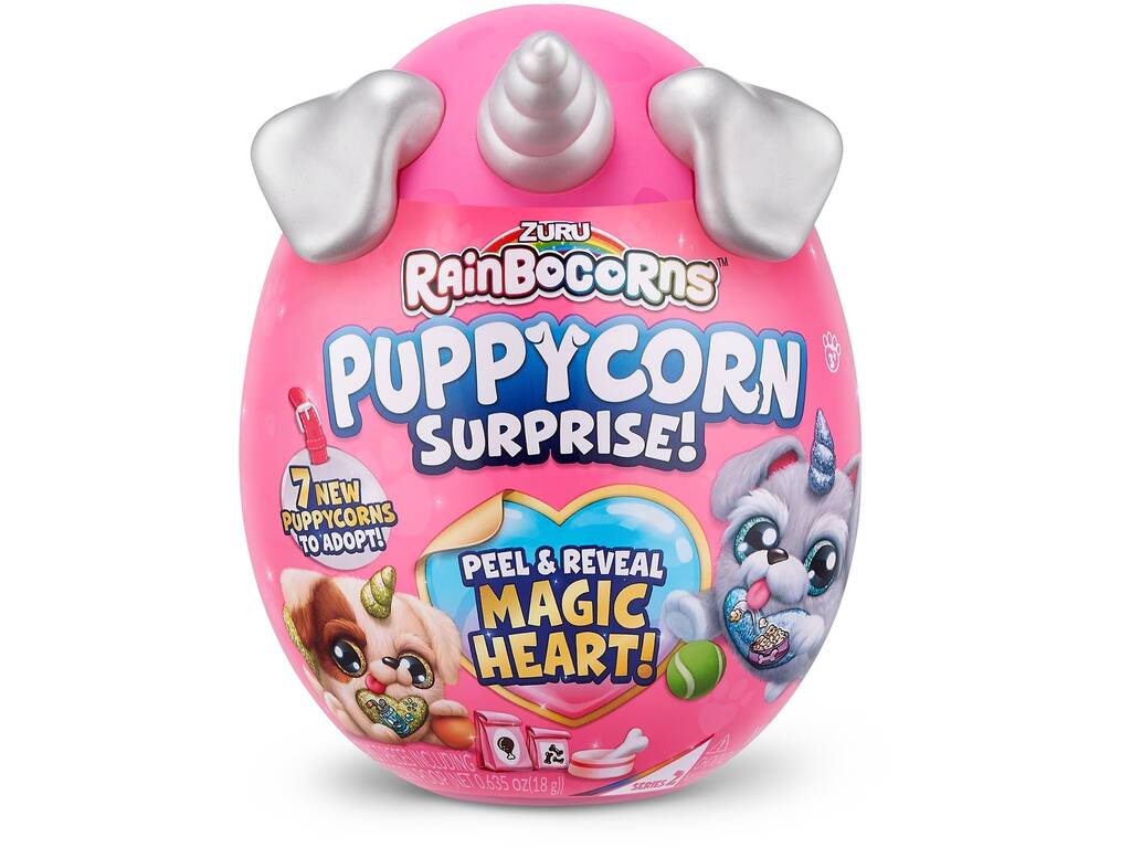 Rainbocorns Puppycorn Uovo Sorpresa Bizak 6236 9237