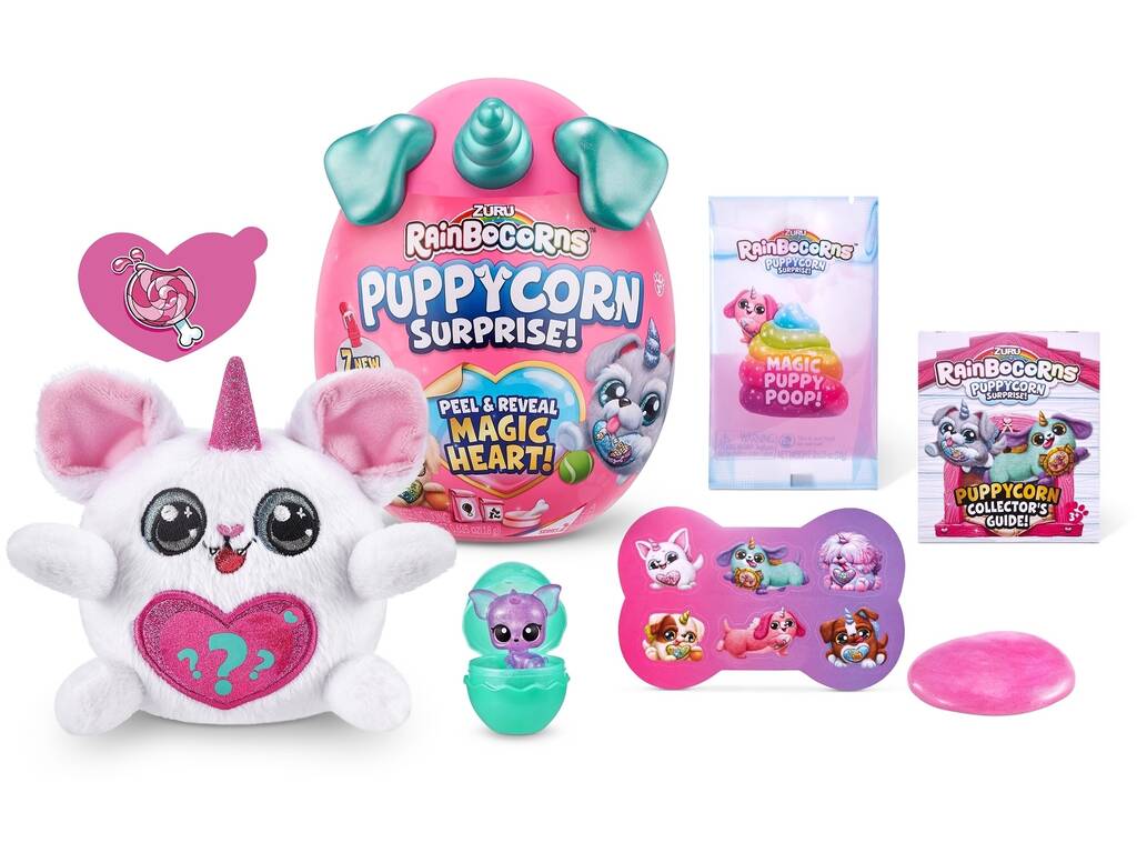 Rainbocorns Puppycorn Uovo Sorpresa Bizak 6236 9237