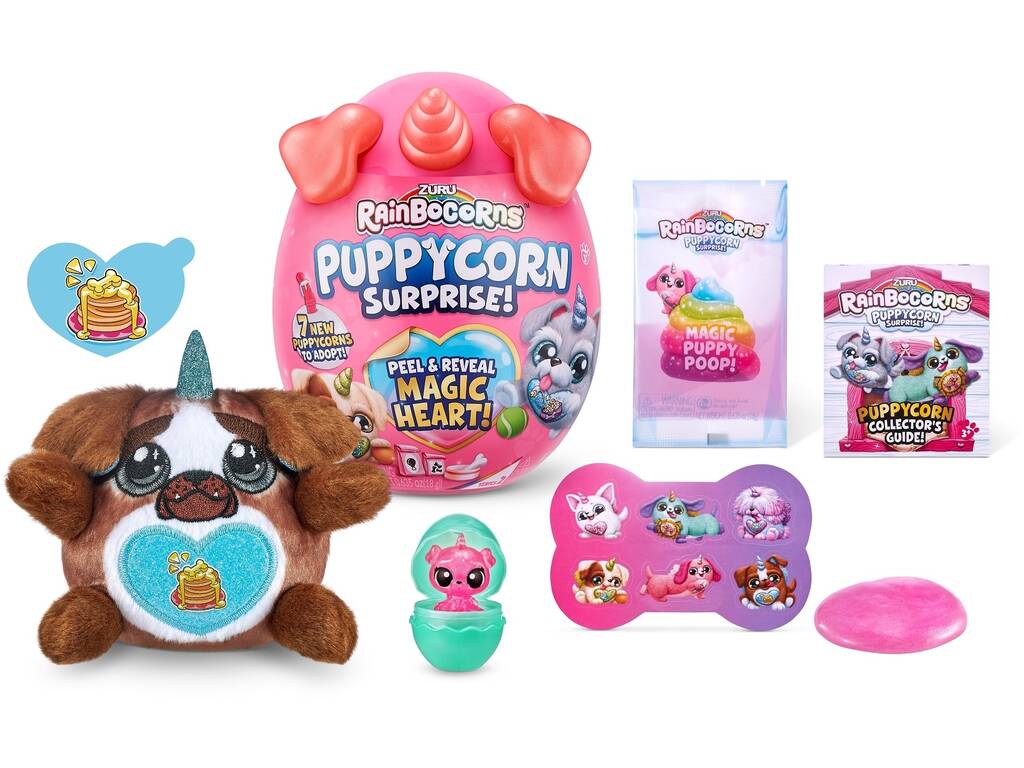 Rainbocorns Puppycorn Uovo Sorpresa Bizak 6236 9237
