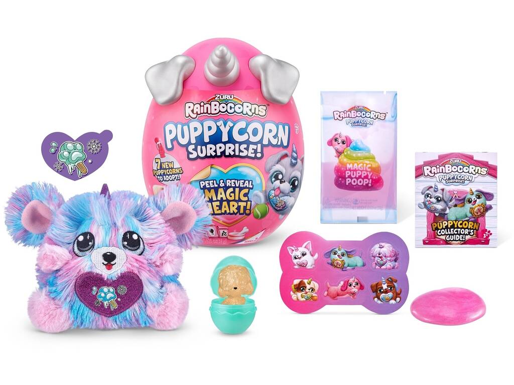 Rainbocorns Puppycorn Uovo Sorpresa Bizak 6236 9237