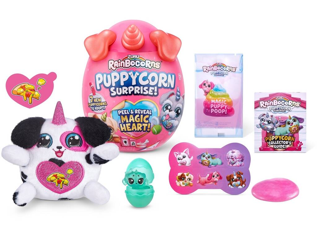 Rainbocorns Puppycorn Uovo Sorpresa Bizak 6236 9237