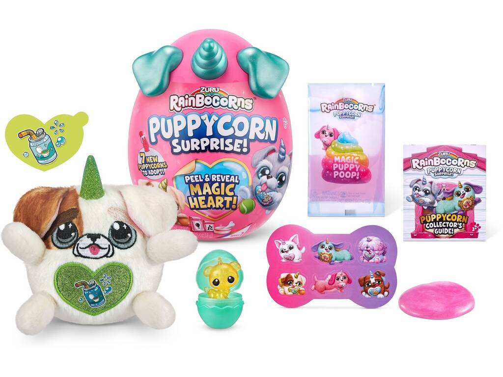 Rainbocorns Puppycorn Uovo Sorpresa Bizak 6236 9237