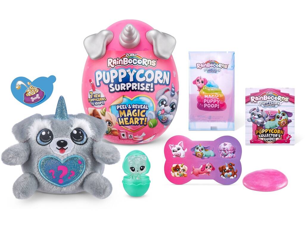 Rainbocorns Puppycorn Uovo Sorpresa Bizak 6236 9237