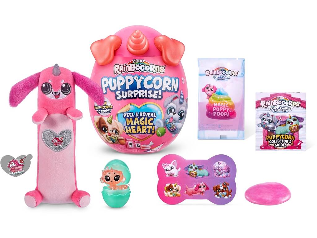 Rainbocorns Puppycorn Uovo Sorpresa Bizak 6236 9237