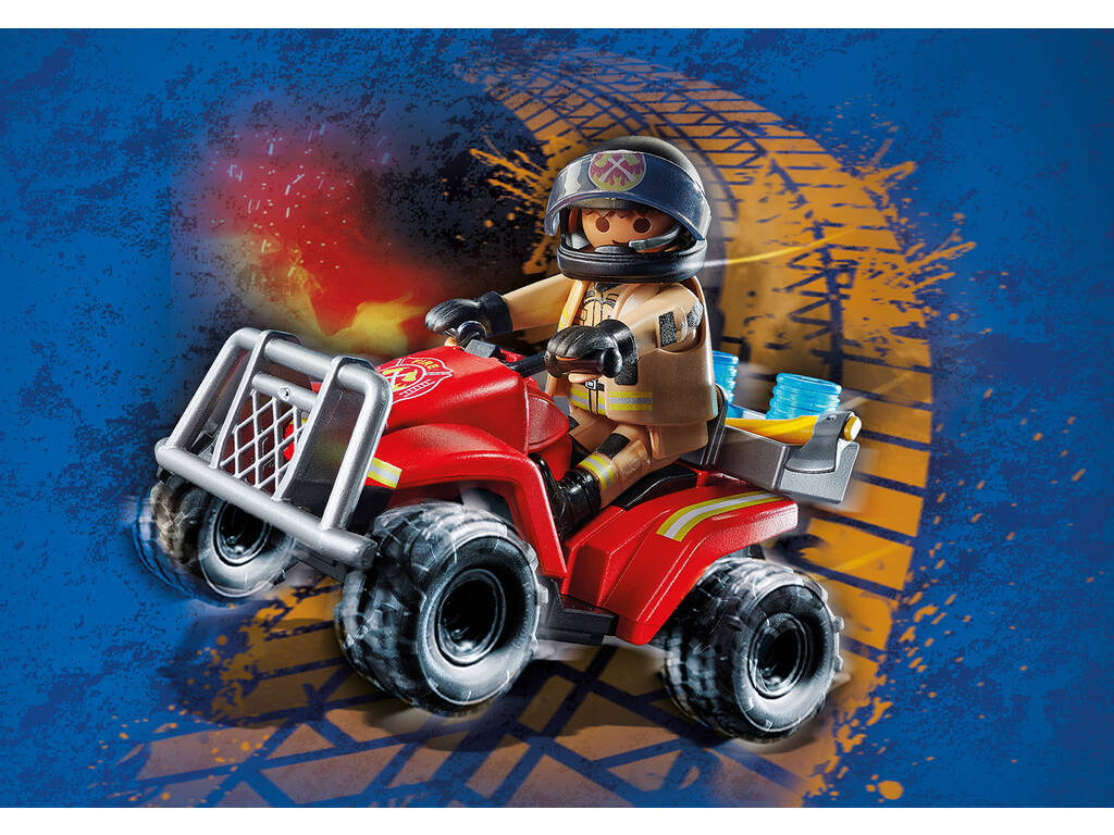 Playmobil Pompieri Speed Quad 71090