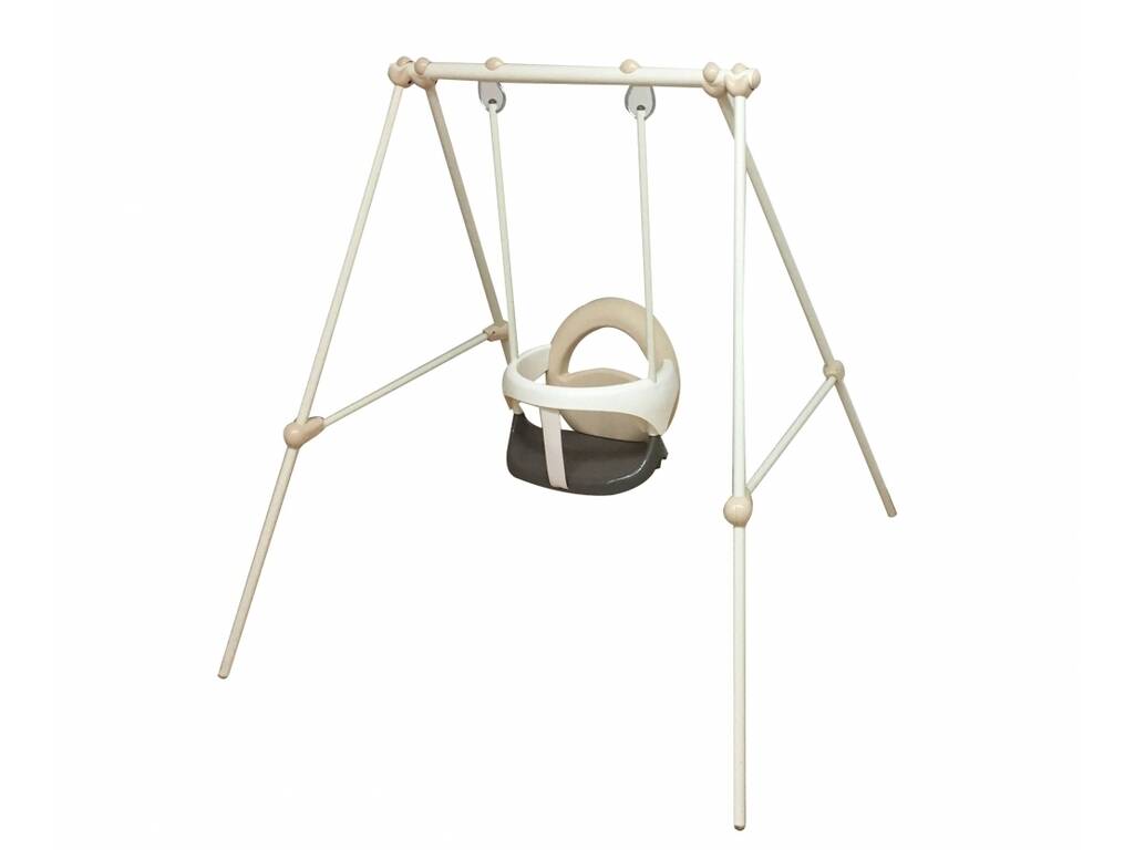 Balançoire Enfant Métal Baby Swing Beige Smoby 830302